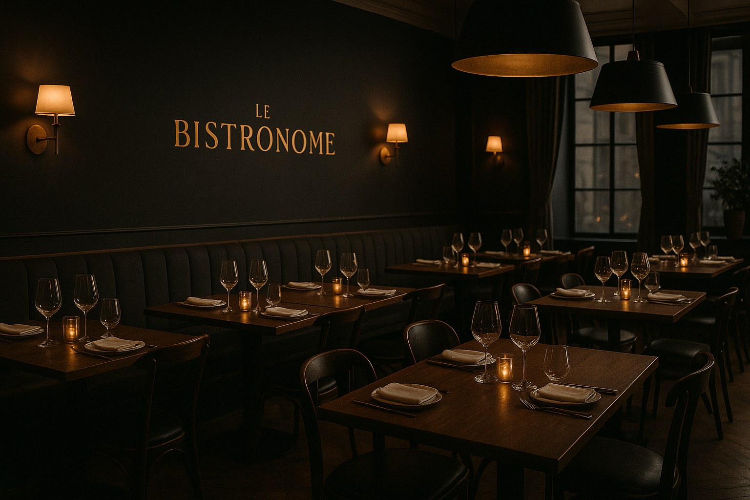 Dining room at Le Bistronome